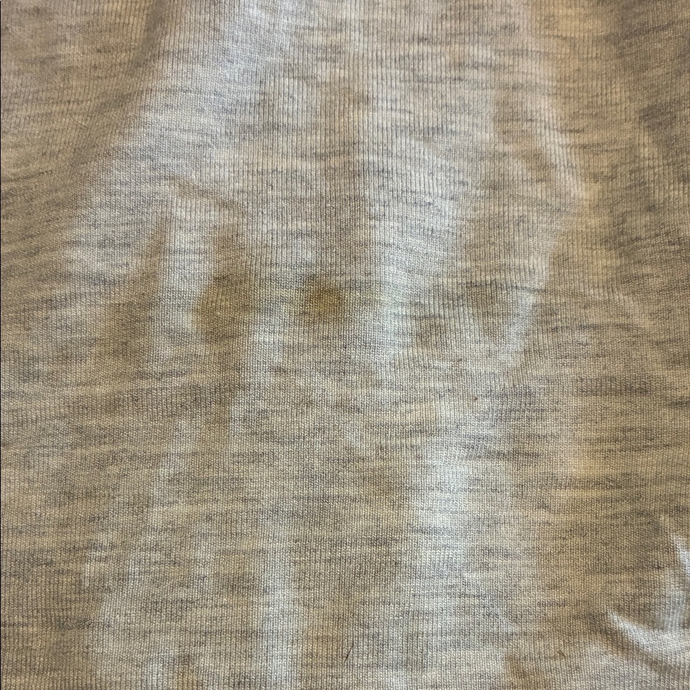 Silence + Noise Light Gray Knit Top